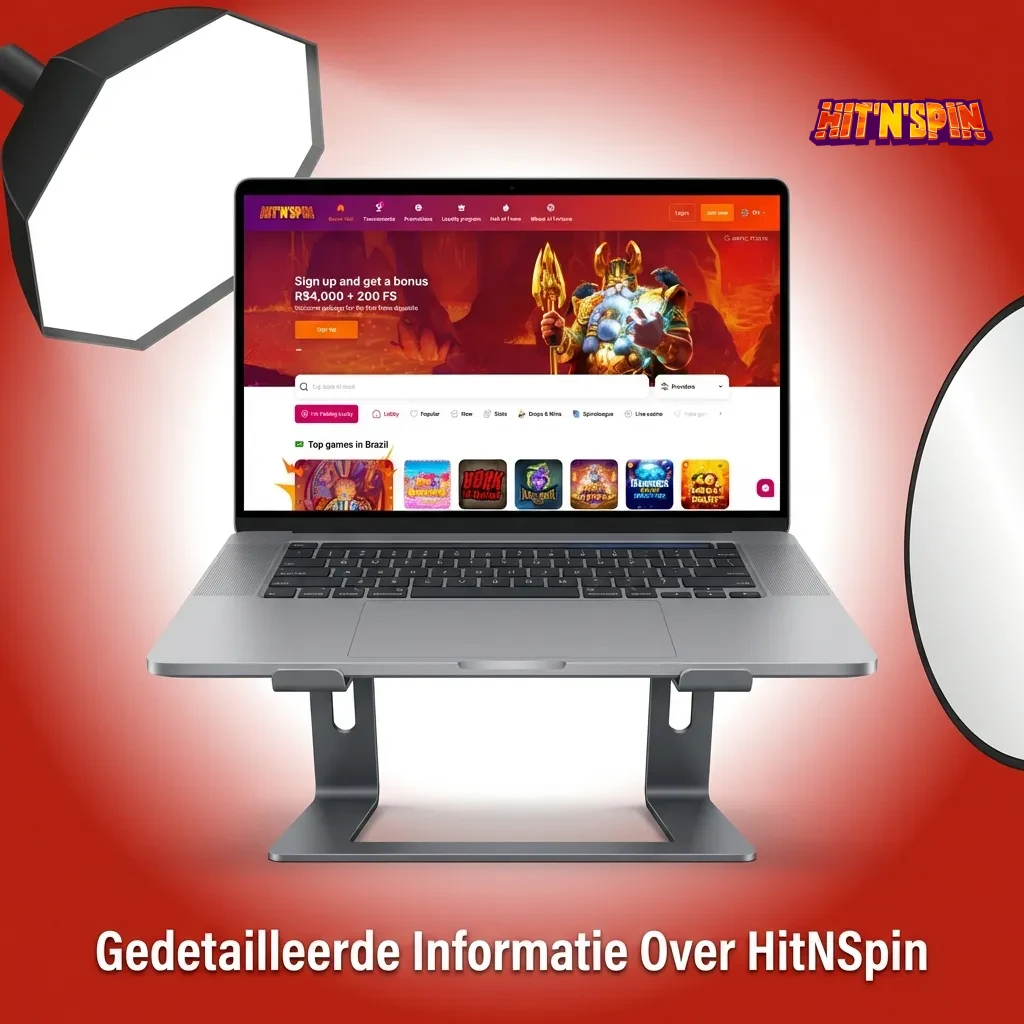 HitNSpin platform voor Belgische spelers met sportweddenschappen, casino, veilige betalingen en mobiele apps
