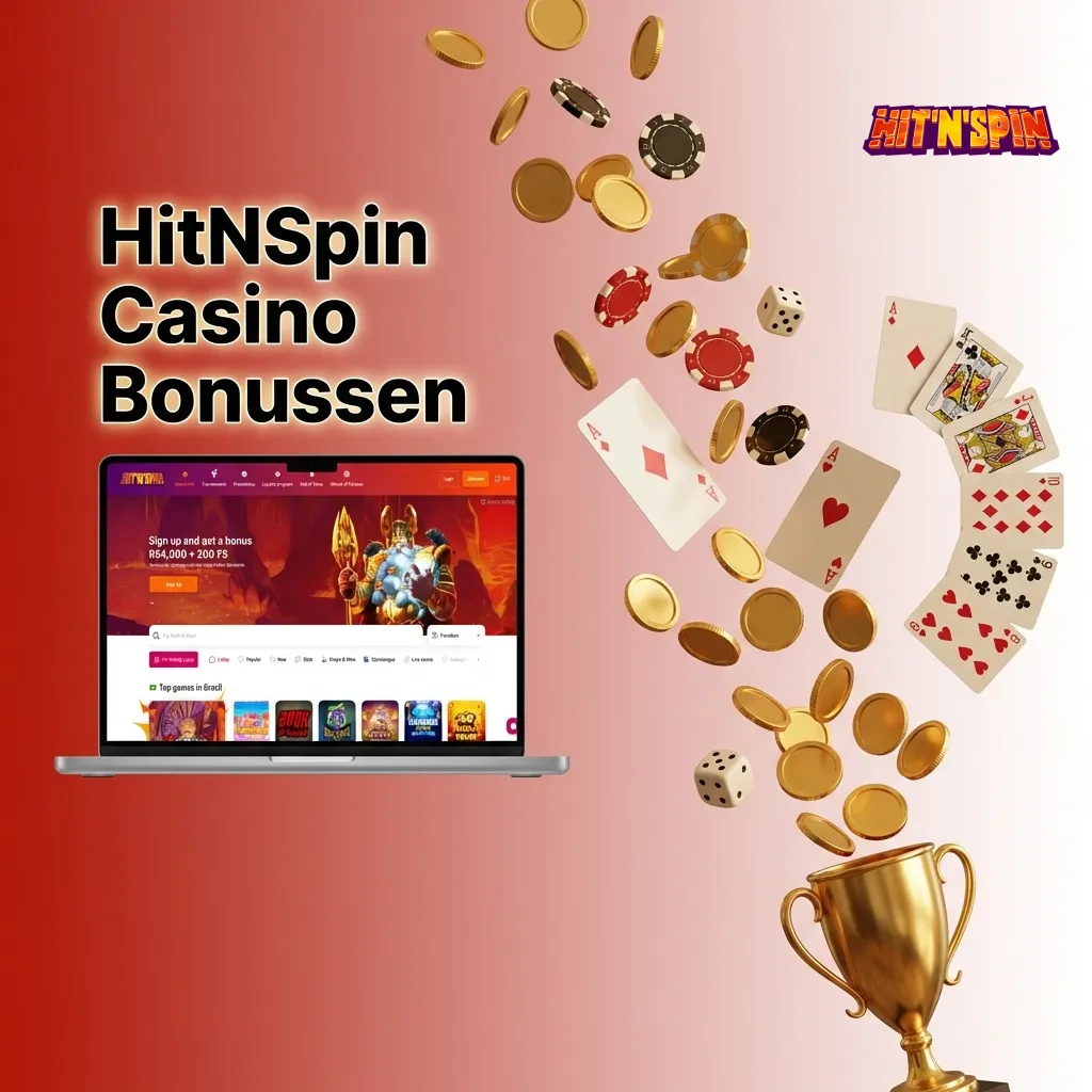 HitNSpin Casino promotional bonuses including weekend reload, free spins Tuesday, cashback Monday, and live casino offers