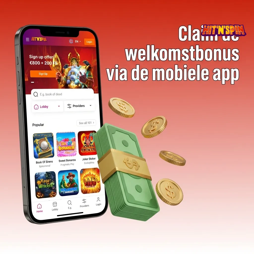 Mobile app interface showing welcome bonus claim process with deposit and activation steps
