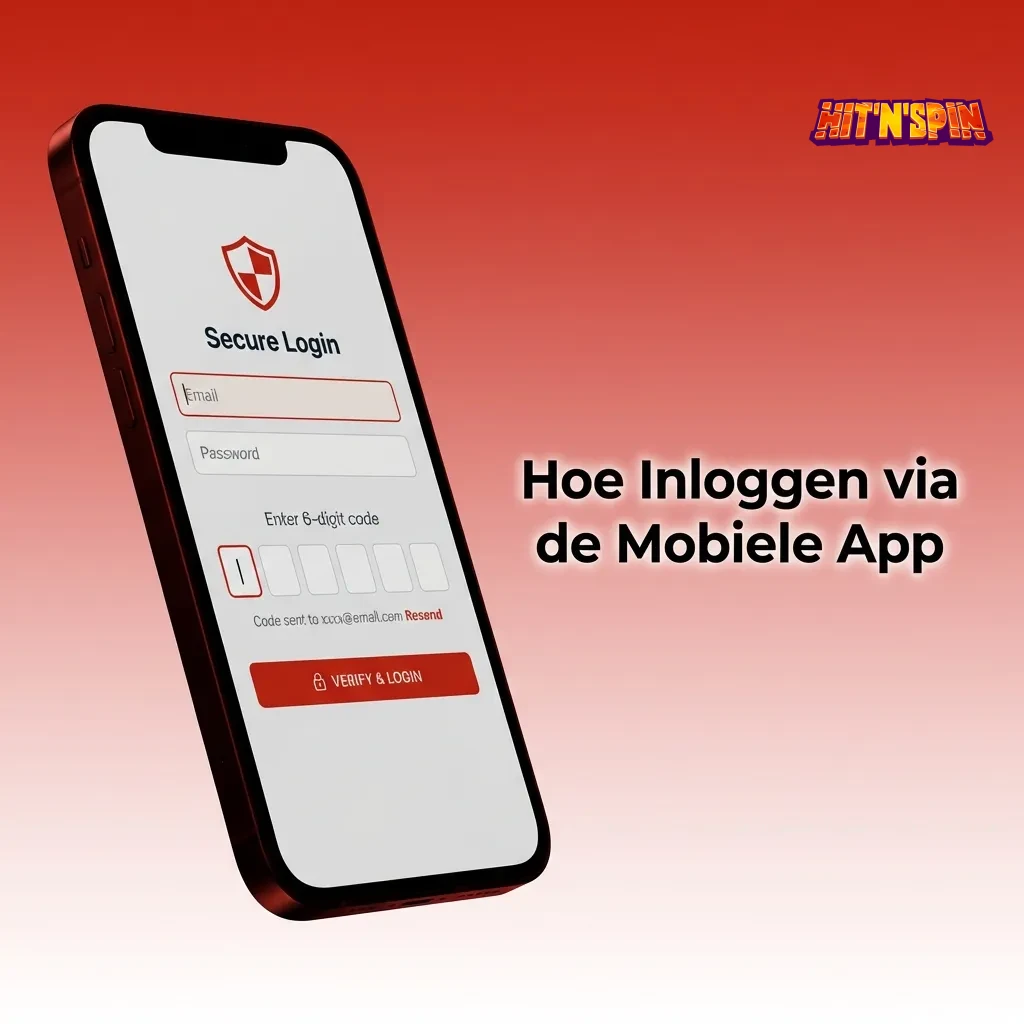 Mobiele app inlogscherm met e-mailveld, wachtwoordveld en inlogknop op iOS apparaat
