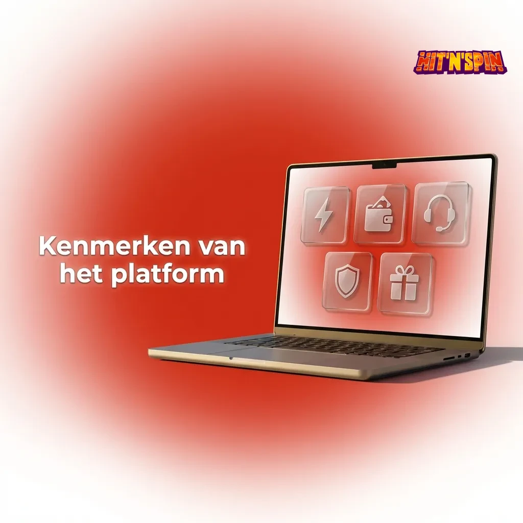 Belgisch online casino platform met betaalmethoden, mobiele app en 24/7 klantenondersteuning iconen op scherm