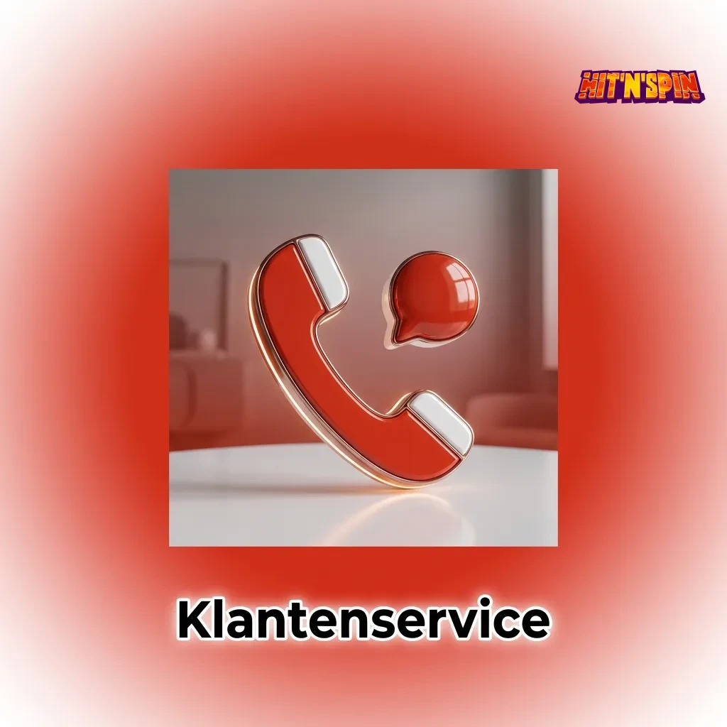 HitNSpin customer service contact options including 24/7 live chat, email support, and FAQ section availability table
