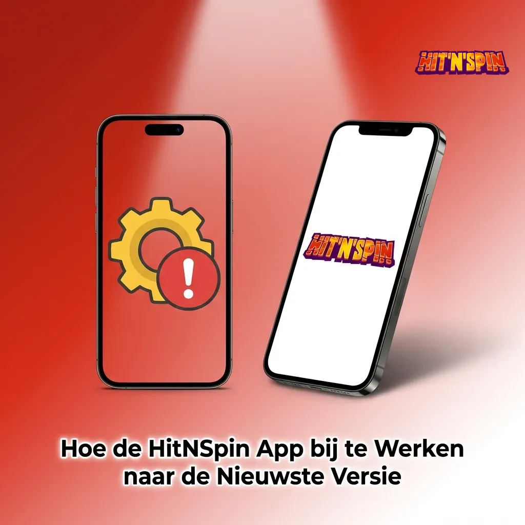 HitNSpin app updates automatisch bij het openen, geen handmatige actie nodig voor nieuwste versie en functies.