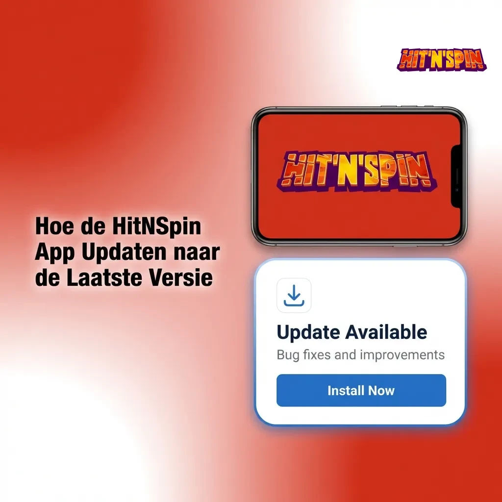 HitNSpin webversie update automatisch zonder handmatige installatie, altijd toegang tot nieuwste functies en spellen